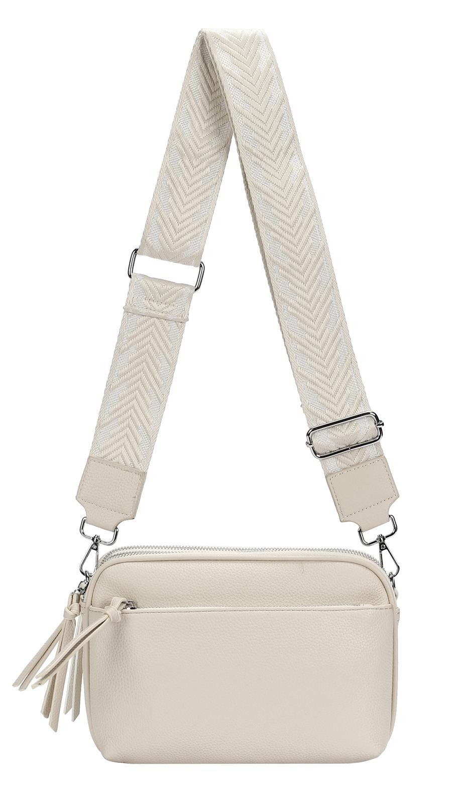 Schultertasche Damen Umhängetasche Brusttasche Cross Over Body Bag Handy Clutch