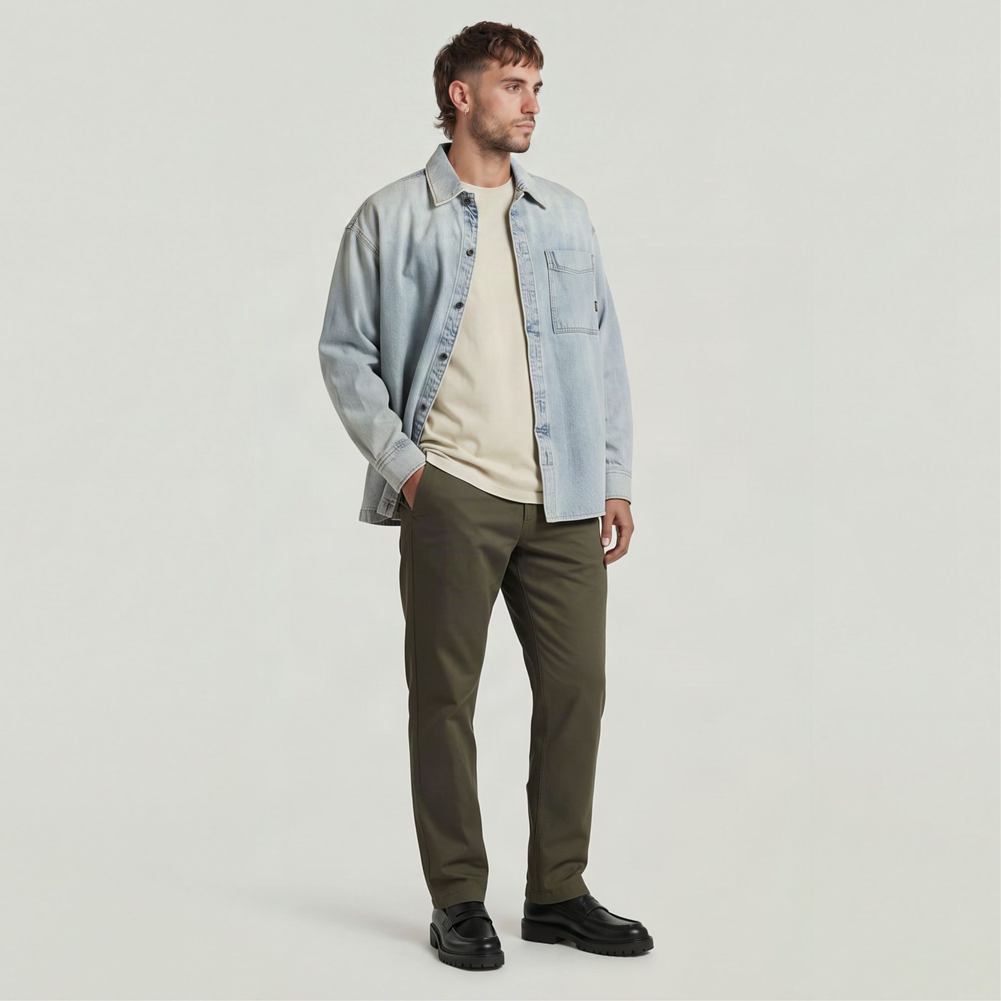G-STAR Chinohose Mosa Straight Chino – Bild 3 von 5