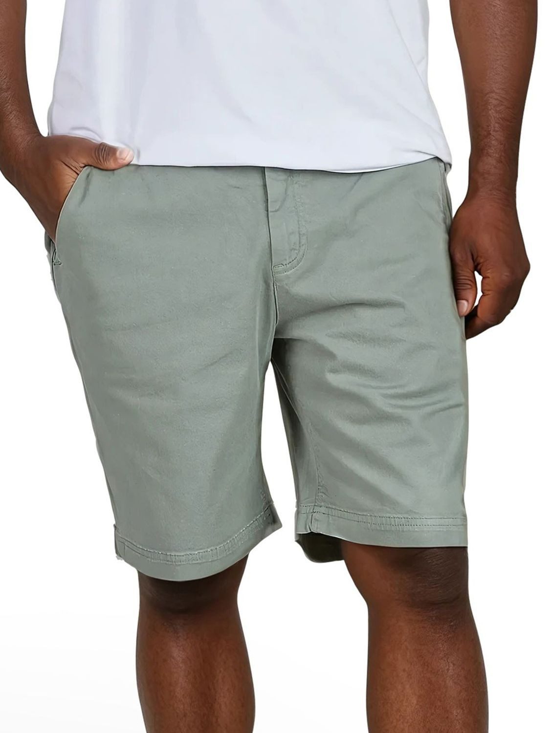 riverso Chinoshorts Herren Shorts RIVConnor Regular Fit Bermudashorts mit Stretch