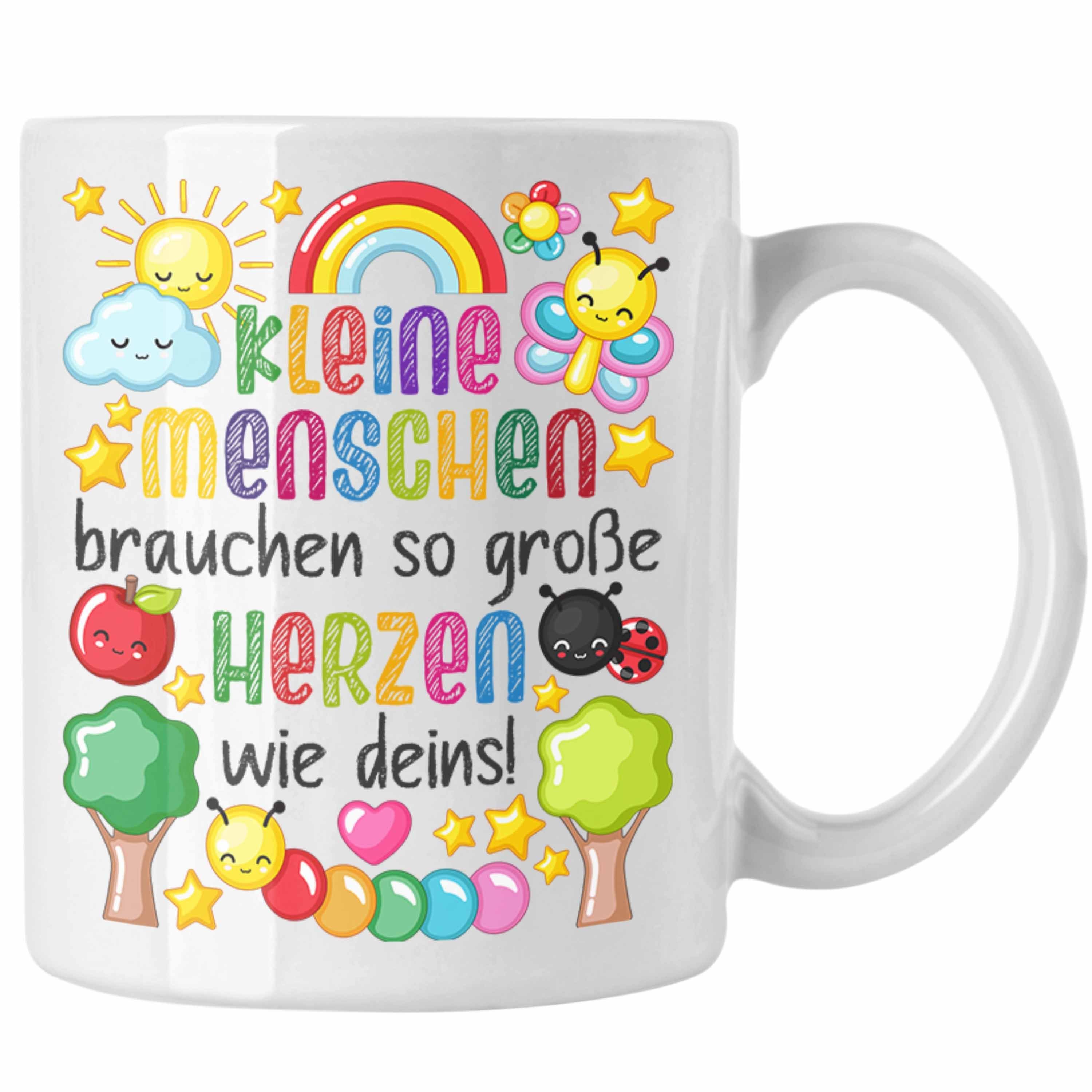 Trendation Tasse Trendation - Erzieherin Tasse Geschenk Danke Dankeschön Abschiedsgesch