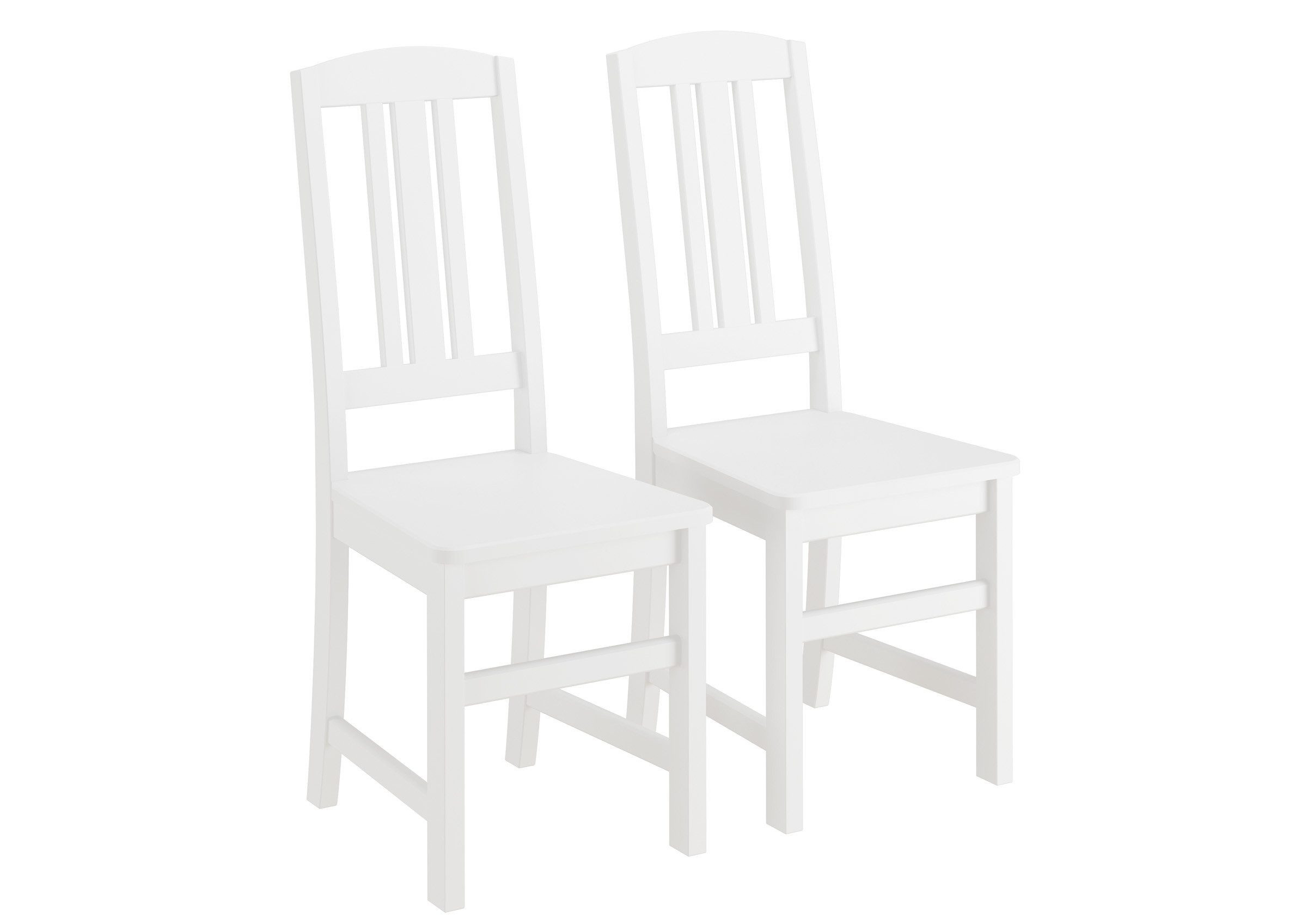 ERST-HOLZ Esszimmerstuhl Küchenstuhl Massivholzstuhl Esszimmerstuhl Kiefer Stuhl Waschweiß. € 192,40