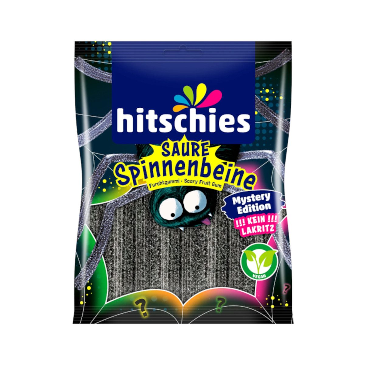 hitschies Süßigkeit, Hitschler saure Spinnenbeine Mystery Edition Mix Packung 125g