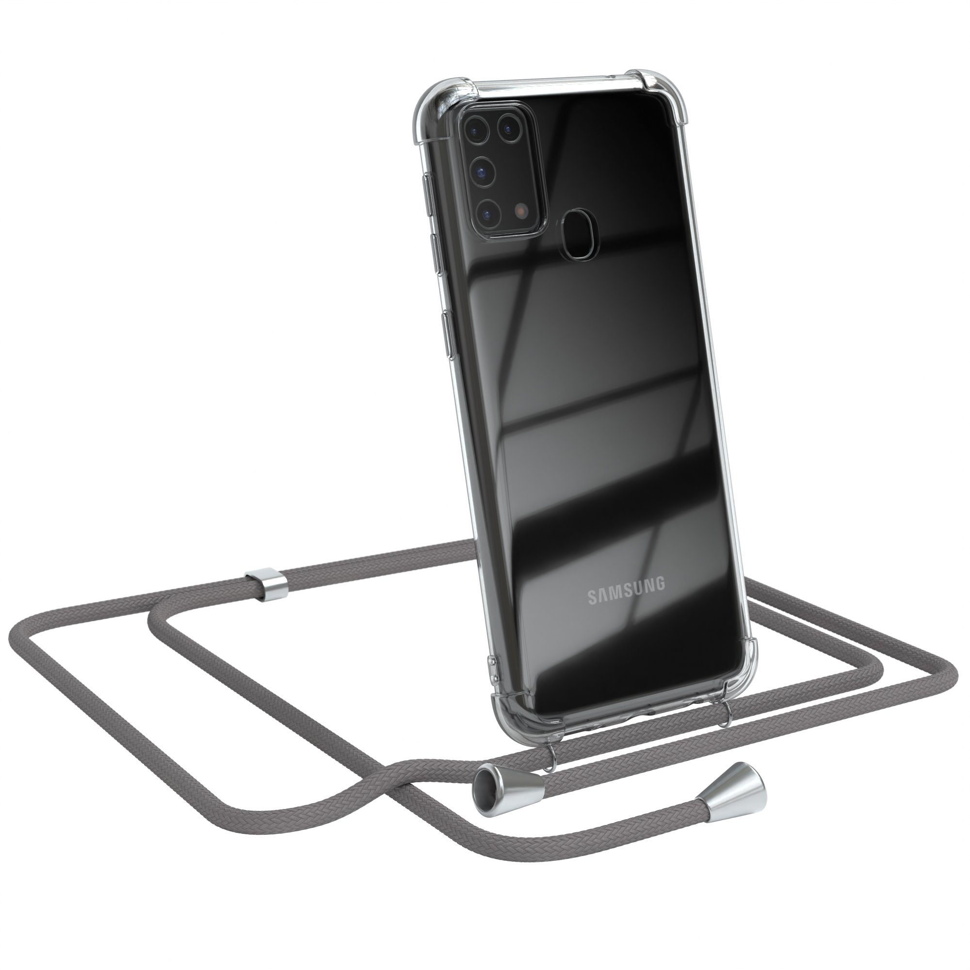 Handykette Hülle mit Kette für Samsung Galaxy M31