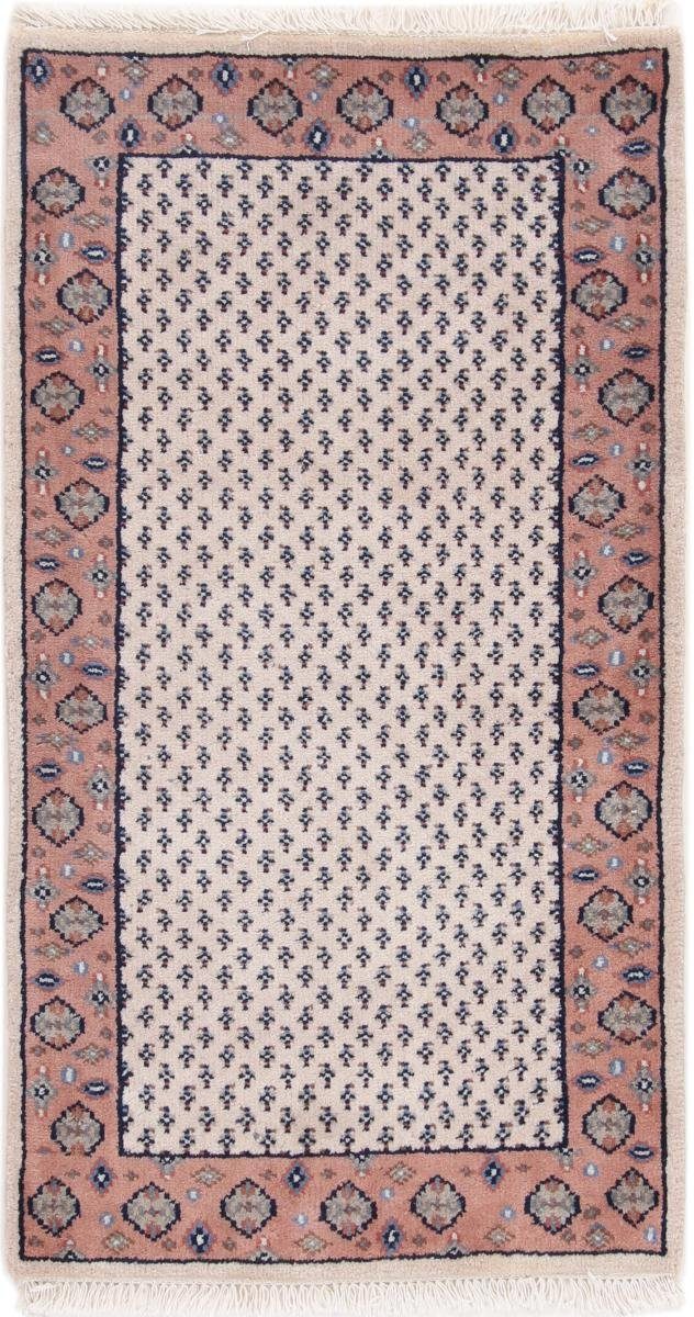 Orientteppich Indo Sarough 71x127 Handgeknüpfter Orientteppich, Nain Trading, rechteckig, Höhe: 15 mm