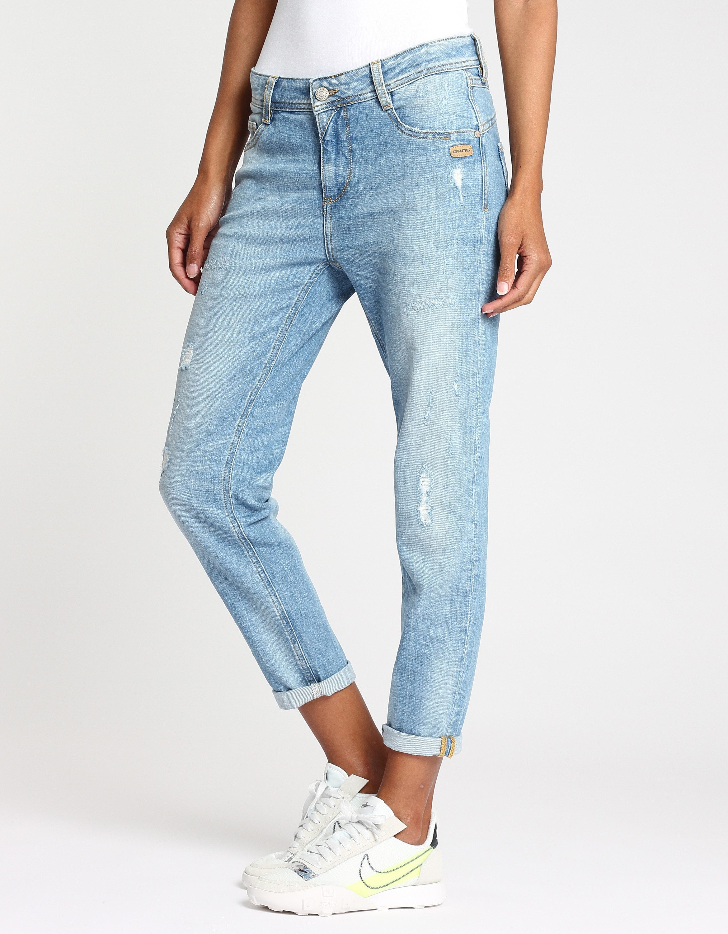 GANG Relax-fit-Jeans GANG Jeans Relaxed Fit 94AMELIE CROPPED