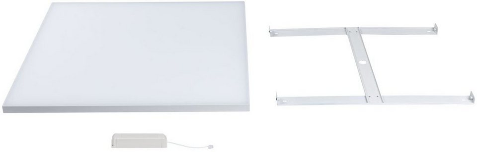 zur Warmweiß, Beleuchtung Paulmann und flächigen Velora, Panel fest Decke LED integriert, Lichtpanel an LED Wand