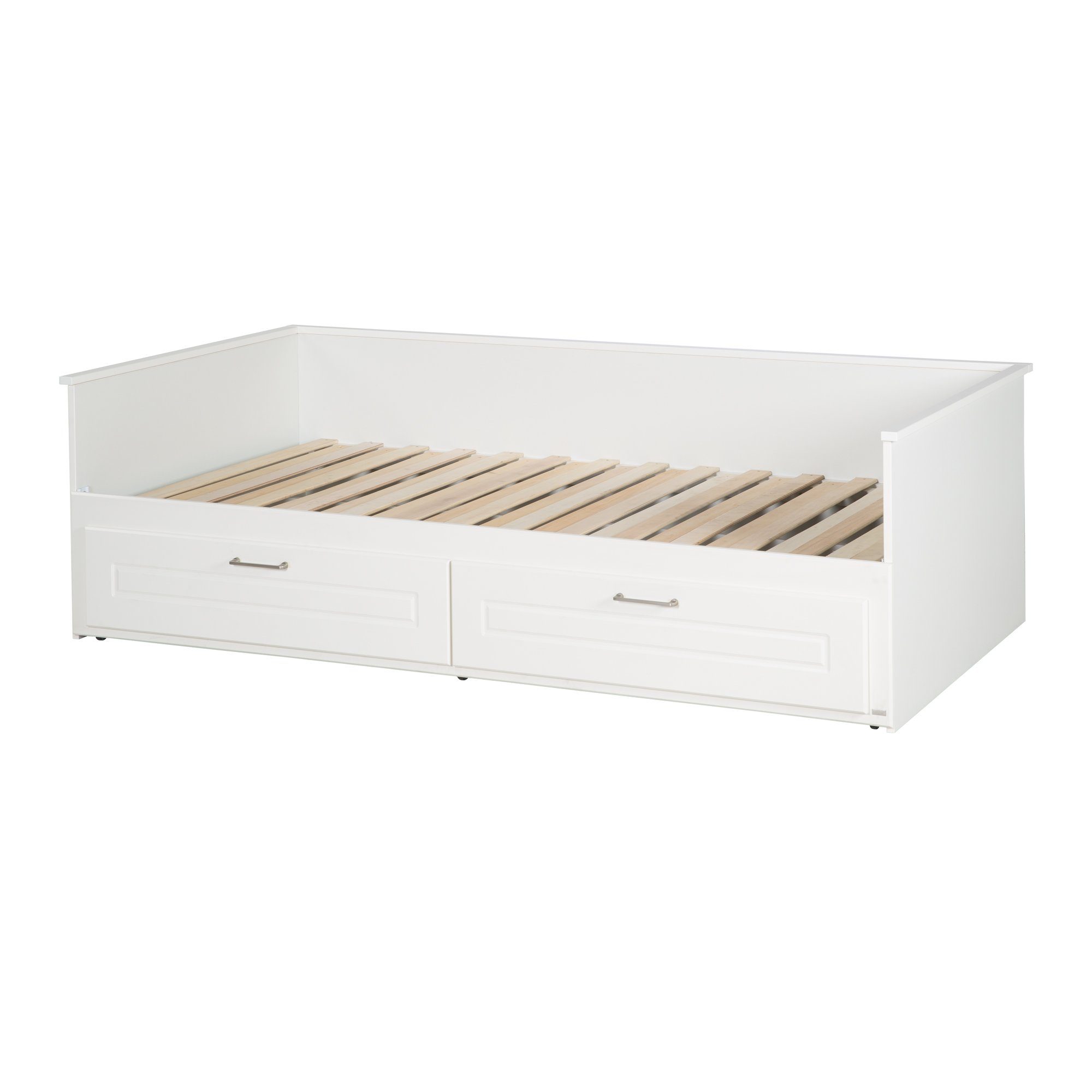 roba® Jugendbett Tagesbett 'Felicia', zum Doppelbett ausziehbar, mit 2 Schubladen