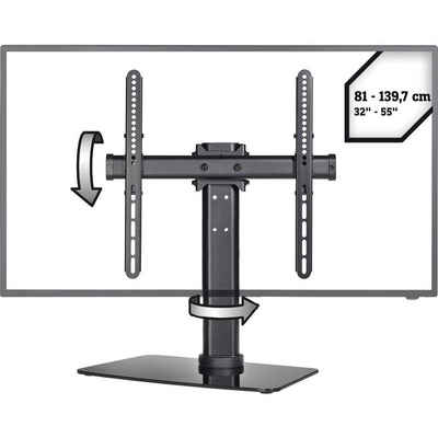 SpeaKa Professional TV-Standfuß 81 cm (32) - 139.7 cm (55), neig- TV-Standfuß, (Höhenverstellbar)