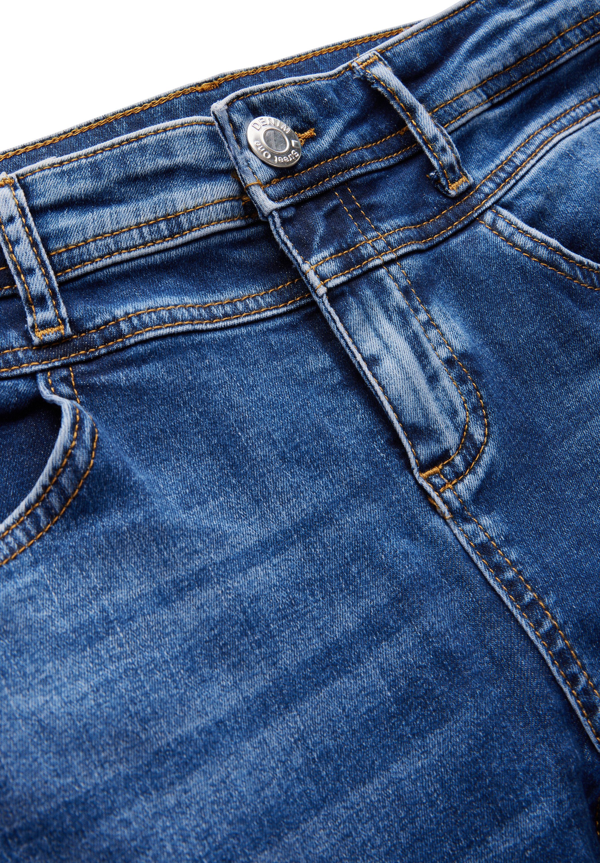STREET ONE Comfort-fit-Jeans, High Waist günstig online kaufen