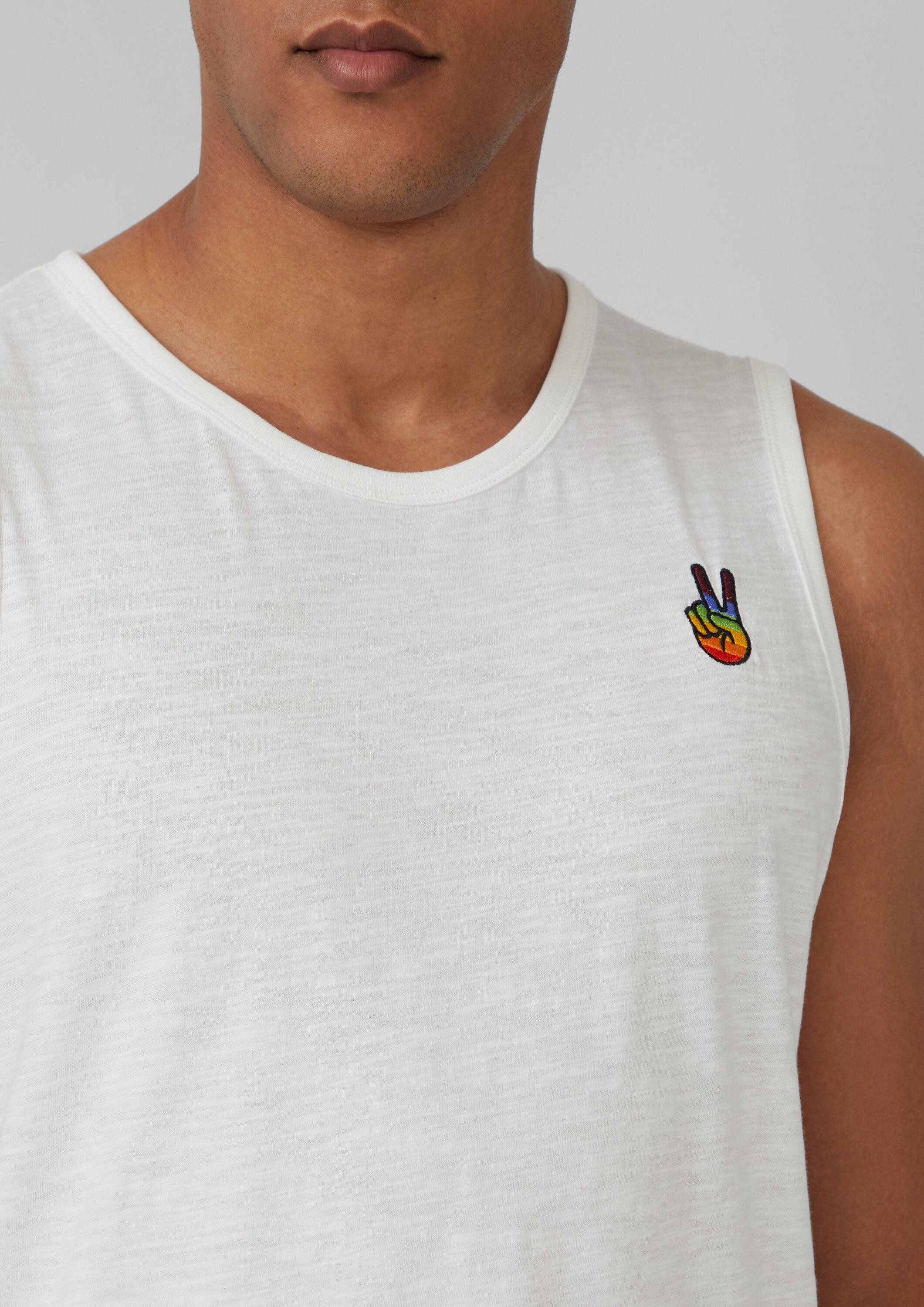 s.Oliver Muskelshirt T-Shirt T-Shirt mit Pride-Motiv