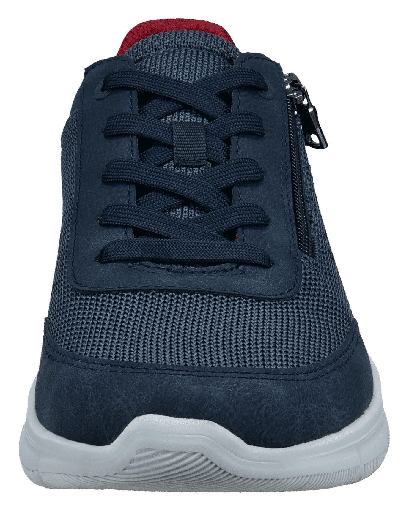 bugatti Keilsneaker, Freizeitschuh, Halbschuh, Schnürschuh mit Außenreißverschluss