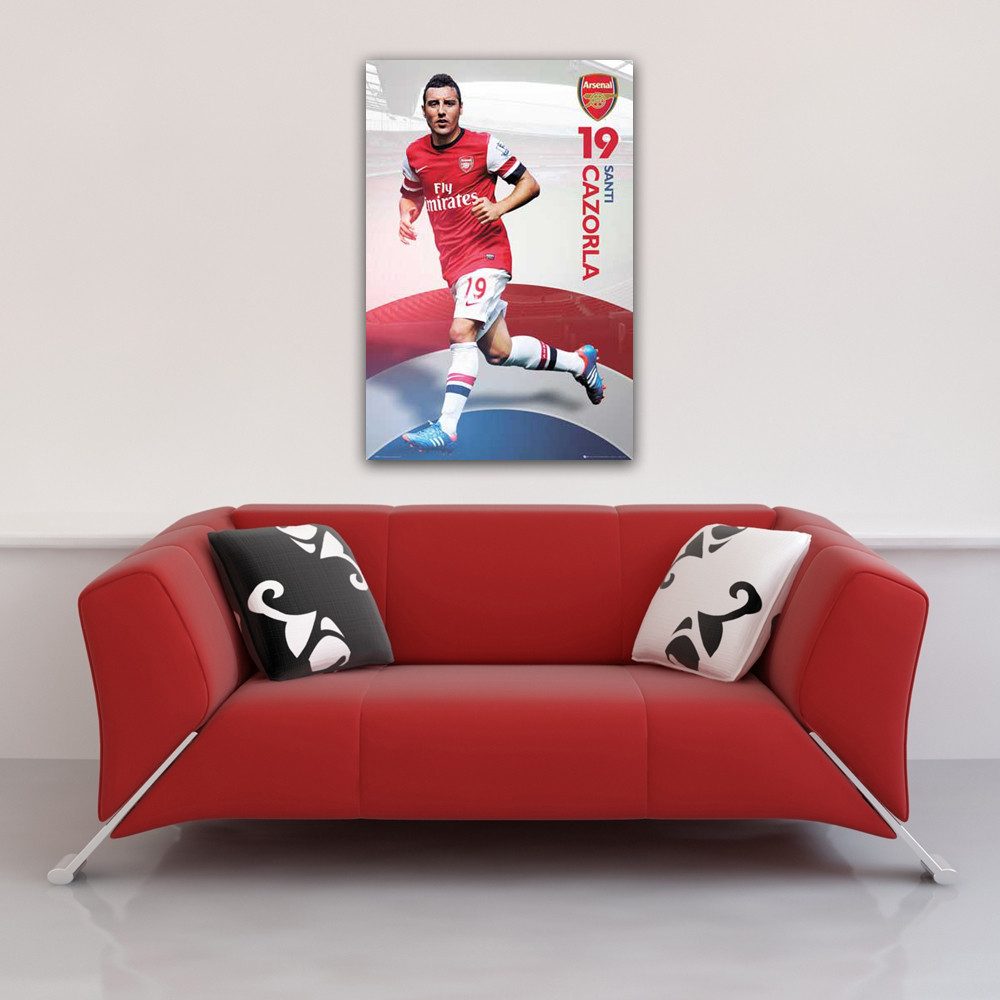 Poster Fußball - Poster - Arsenal - Cazorla 12/13