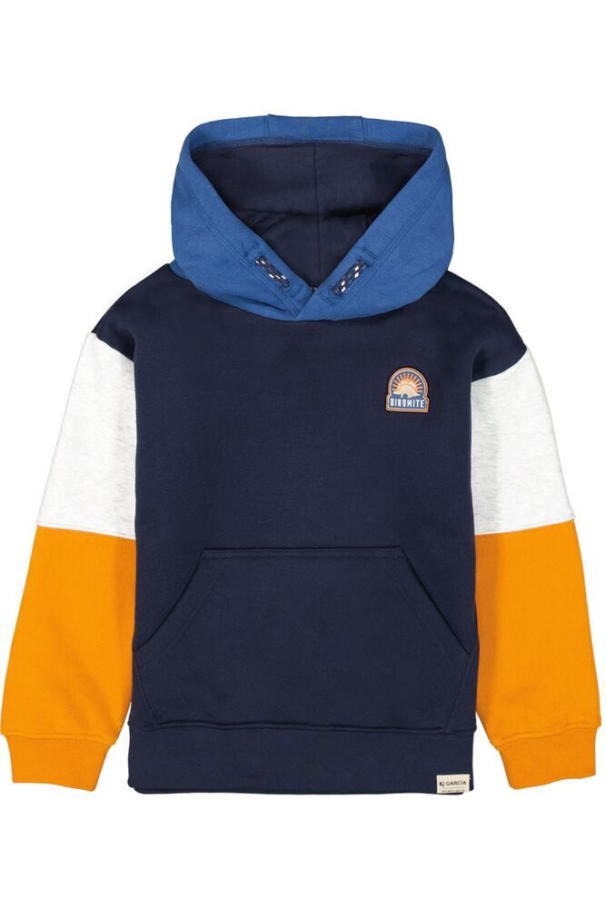 Garcia Kapuzenpullover Hoodie im Colourblock-Design günstig online kaufen