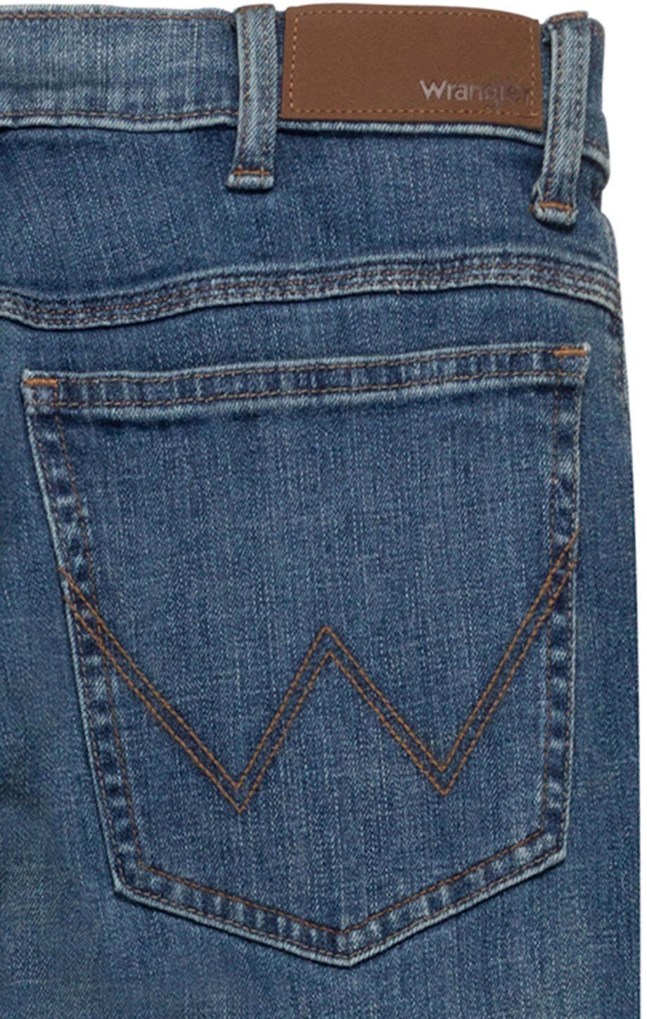 Wrangler Slim-fit-Jeans Authentic Slim mid stone