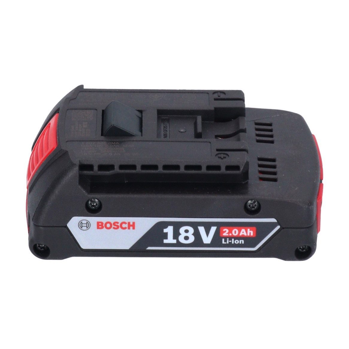 Bosch Professional Akku Set 2x GBA 18 V 2,0 Ah / 2000 mAh Li-Ion Einschub Akku Akkupacks