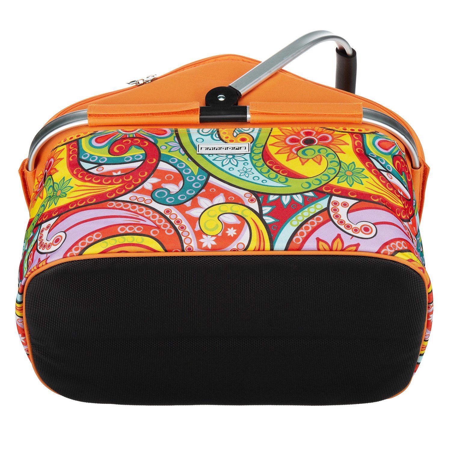 anndora Einkaufskorb thermo Shopper mit Kühlfunktion, 25 l, isolierter Deckel mit Reißverschluss - wasserdichter Boden – Bild 4 von 5