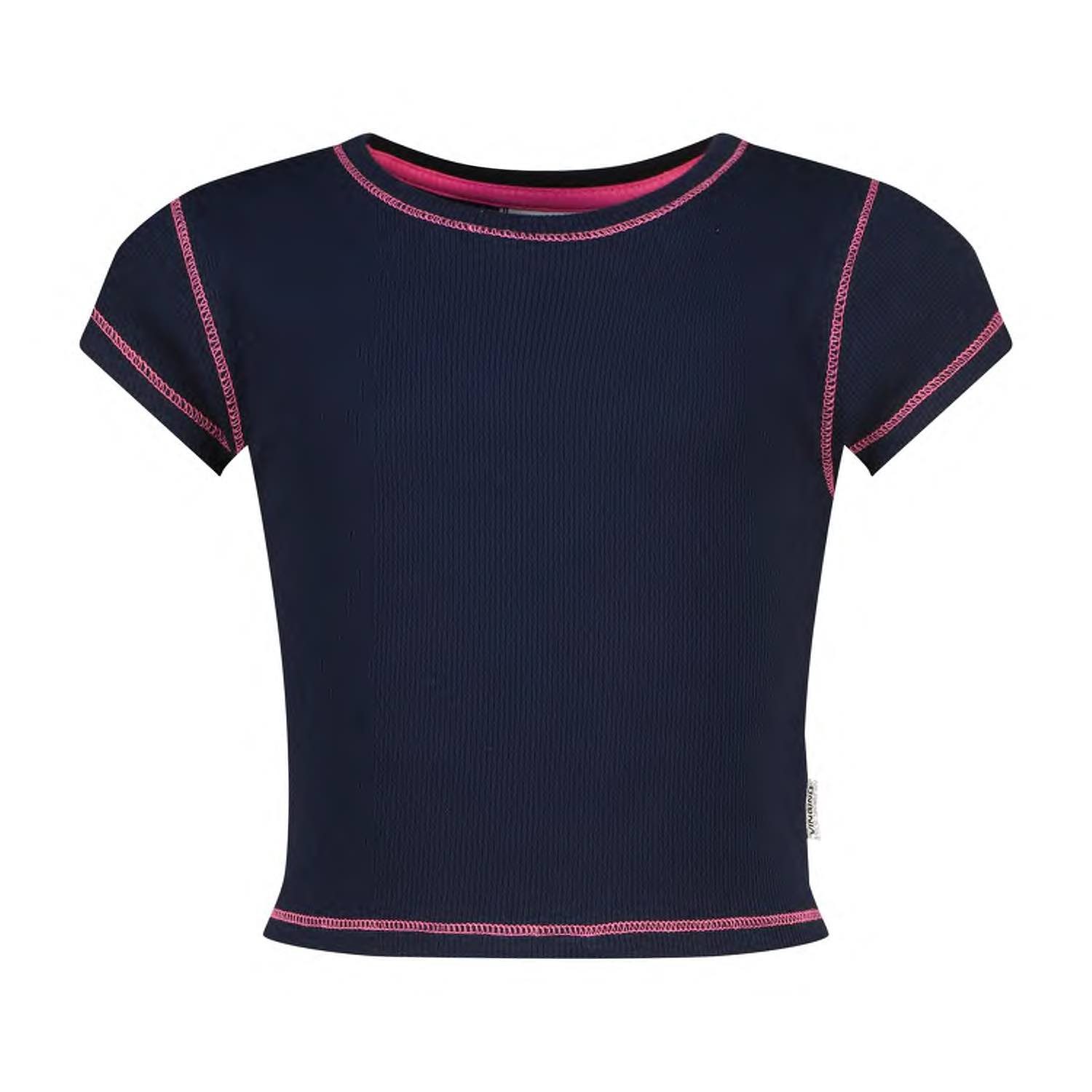 Vingino T-Shirt Basic Crop Rib Tee