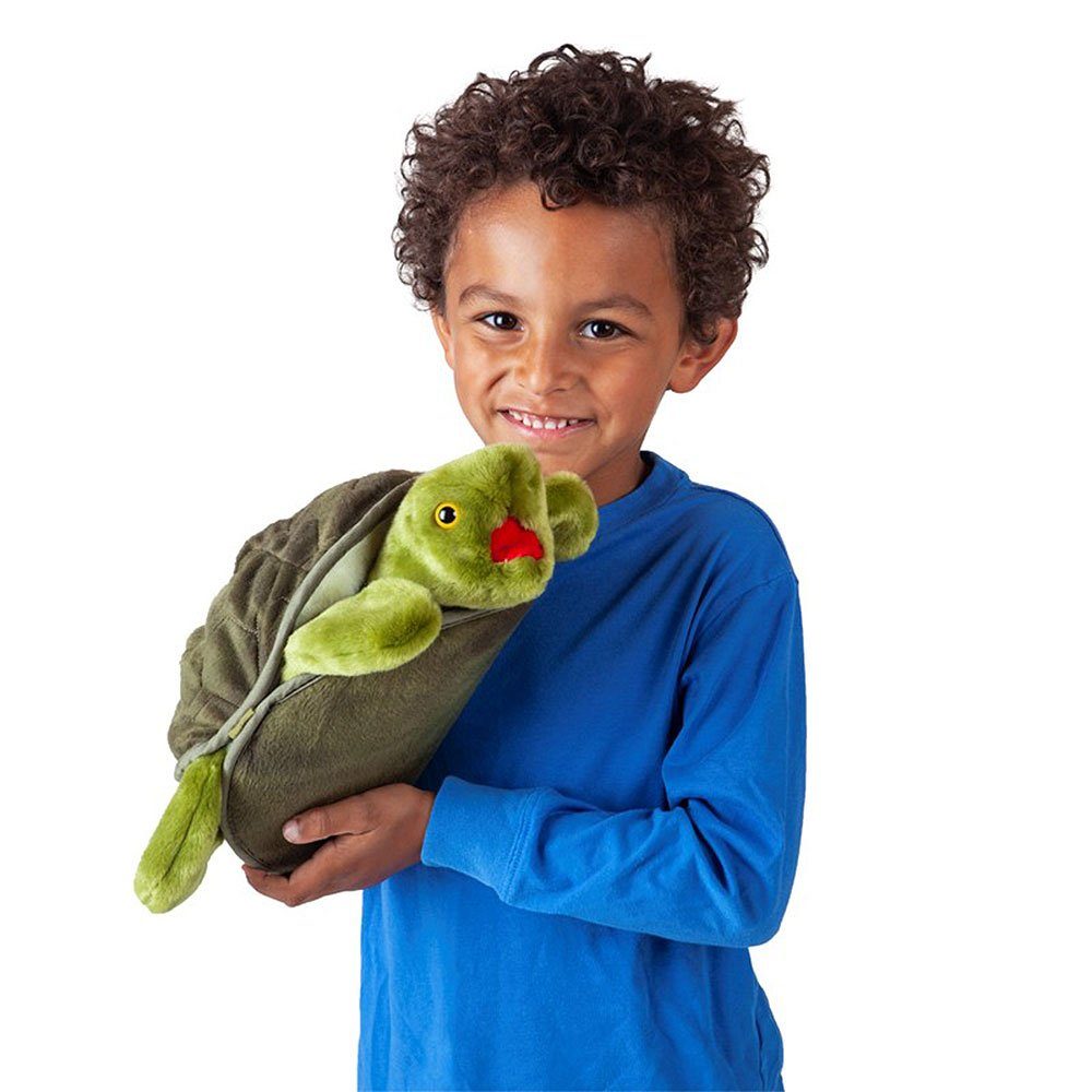 Folkmanis Handpuppen Handpuppe Folkmanis Handpuppe Schildkröte 2021 (Packung)
