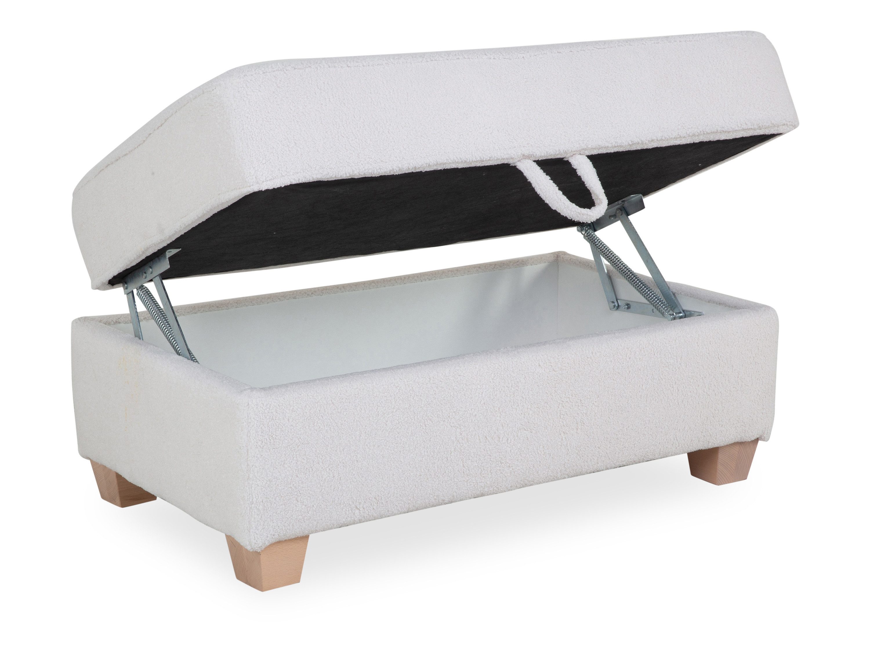 SANSIBAR LIVING Sitzhocker Hocker SANSIBAR SANDE BHT 100x48x64 cm