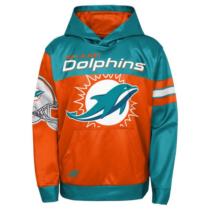 Outerstuff Kapuzenpullover NFL Sublimated GOAL Miami Dolphins
