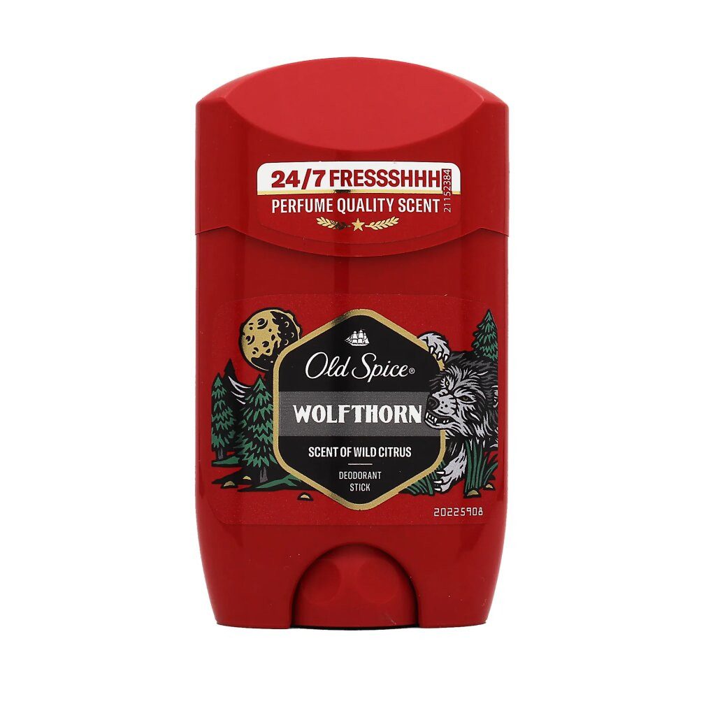 Old Spice Deo-Spray Wolfsdorn Parfümierter Deostick 50 ml