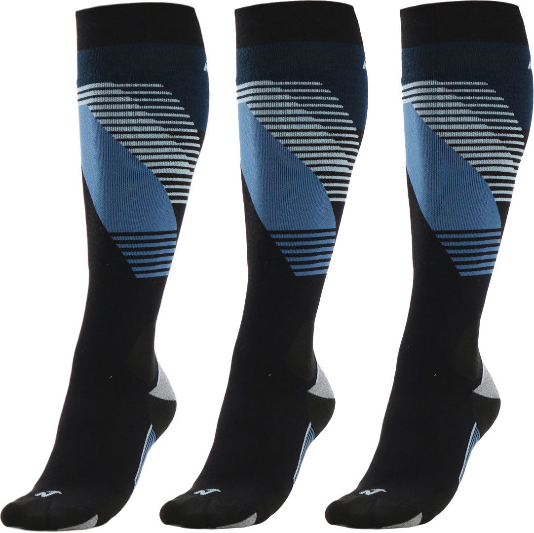 Nordica Skisocken NORDICA UNLIMITED R+L 3er Pack Socken black/avio