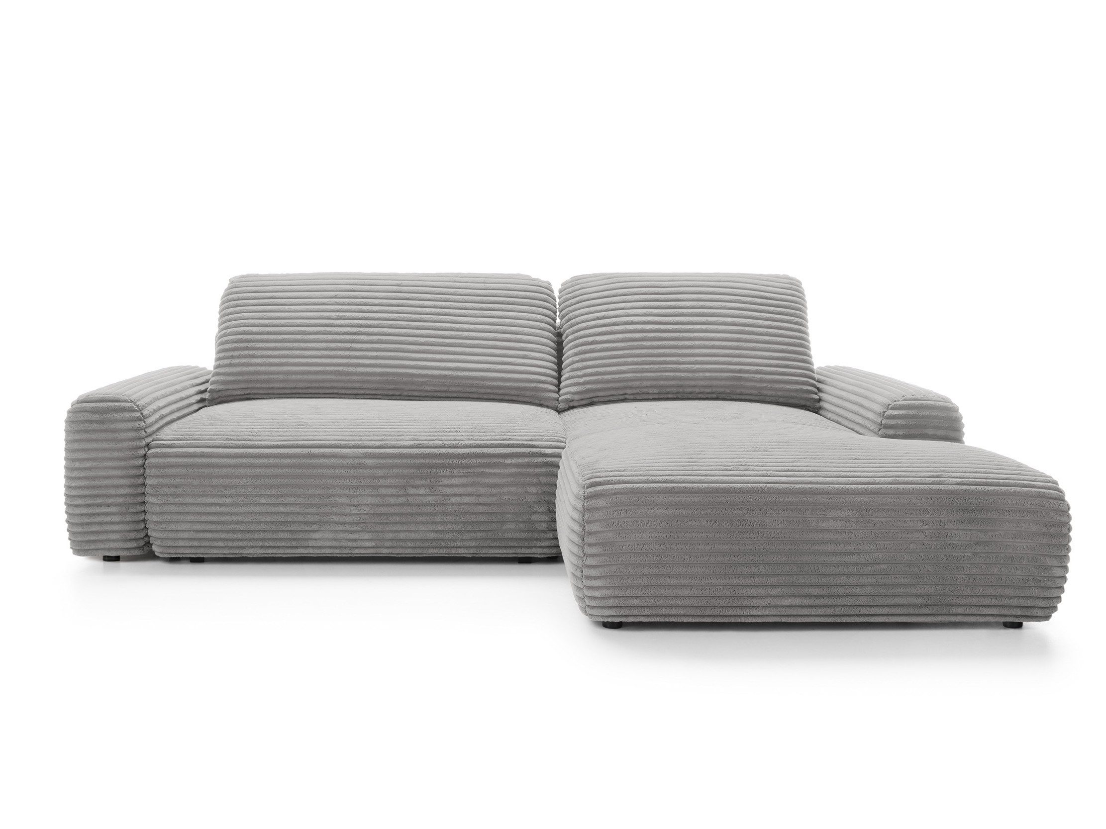 Goldstoff Ecksofa mit Schlaffunktion und Bettkasten, günstig online kaufen