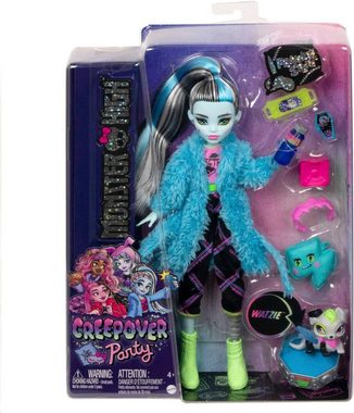 Mattel® Anziehpuppe Monster High, Creepover Frankie - Schaurig schöne Pyjamaparty