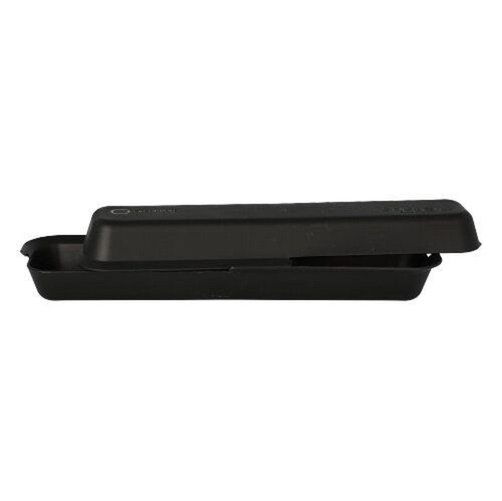 schwarz, PAPSTAR 90 Lunchbox Mehrweg-Foodboxen 23,4x5,8cm Polypropylen