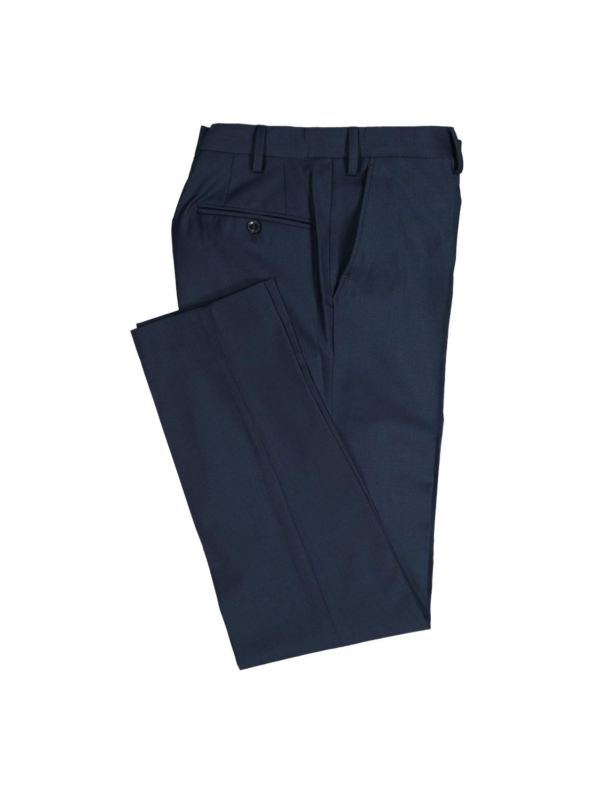 Engbers Anzughose Herren Anzughose Slim Fit "My Favorite", Saphirblau – Bild 5 von 5