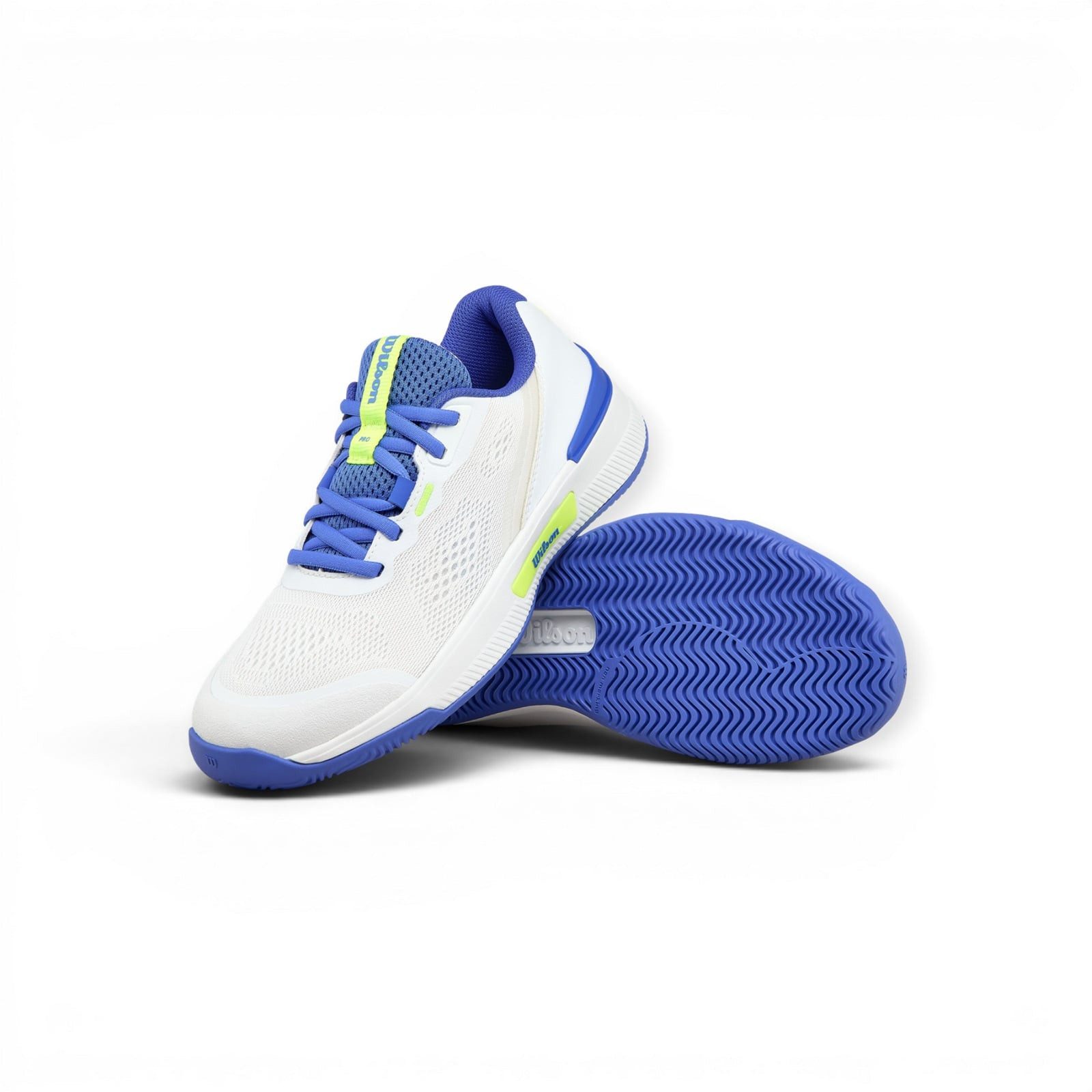 Intrigue Pro Allcourt 2025 weiss/blau/lime Damen Tennisschuh