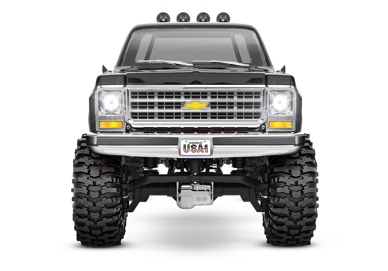 Traxxas RC-Buggy Traxxas TRX-4M RC Crawler Chevy K10 4x4 lifted schwarz