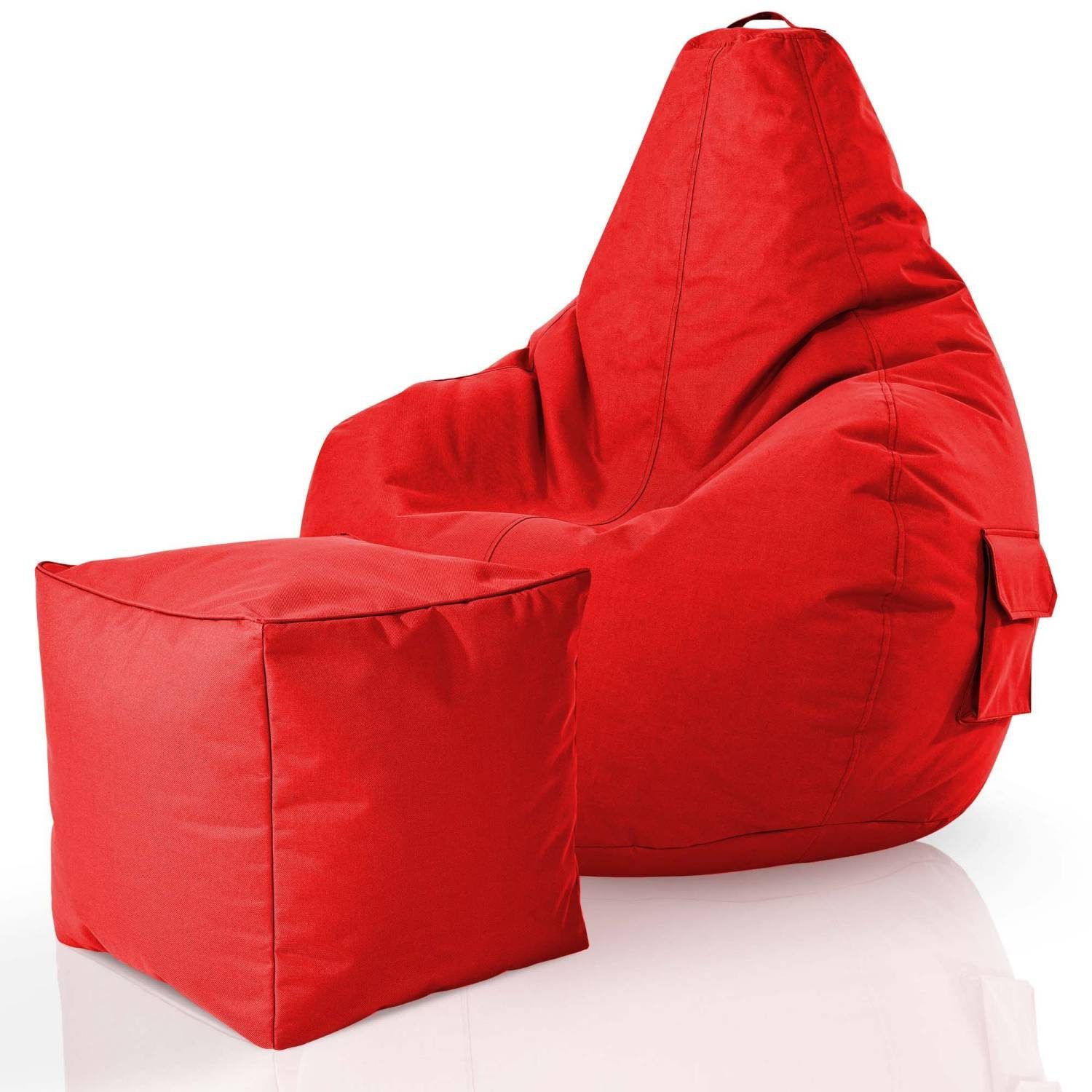 Green Bean Sitzsack Cozy+Cube (2er Set günstig online kaufen