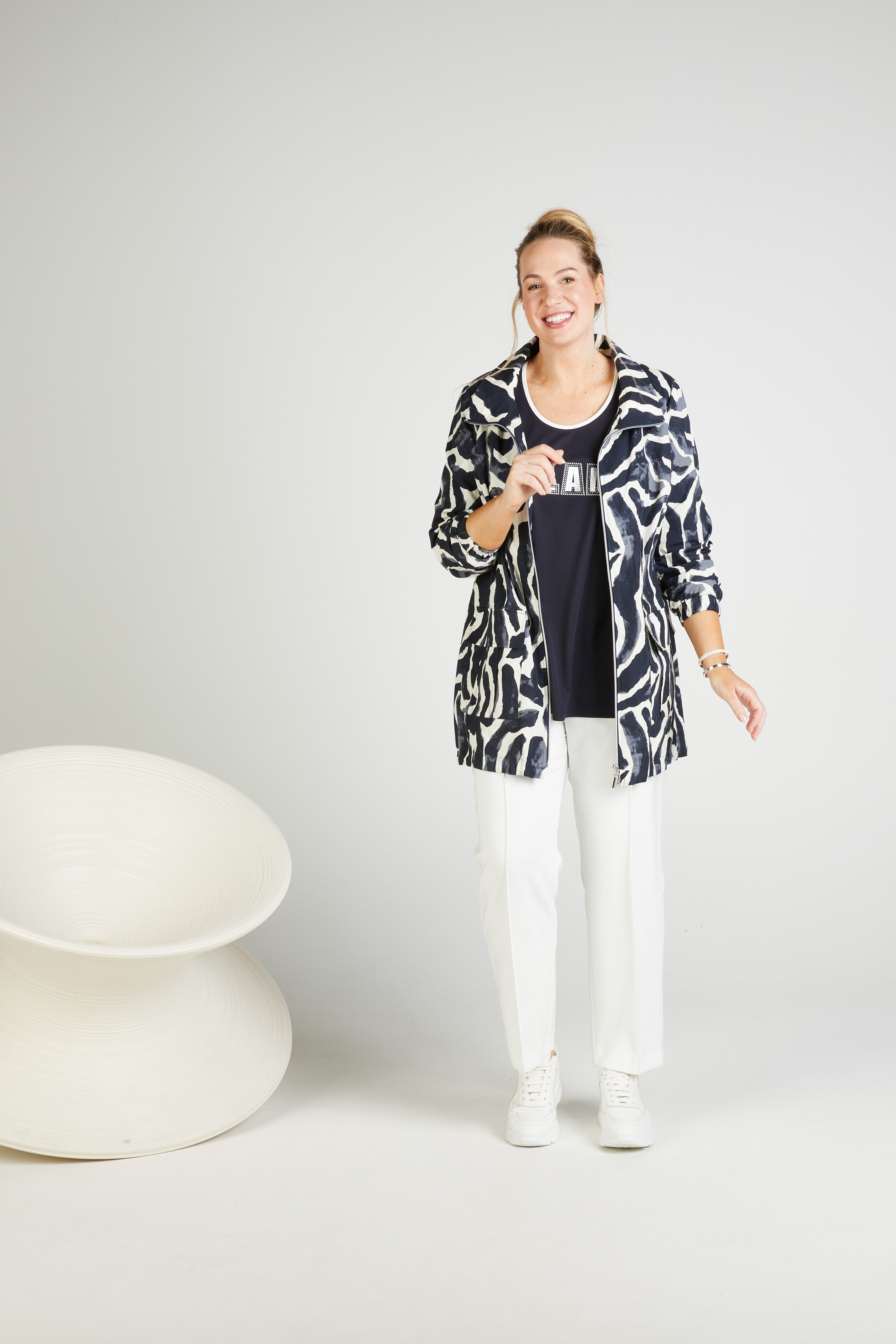 Sommerjacke Große Größen Midnight Blue