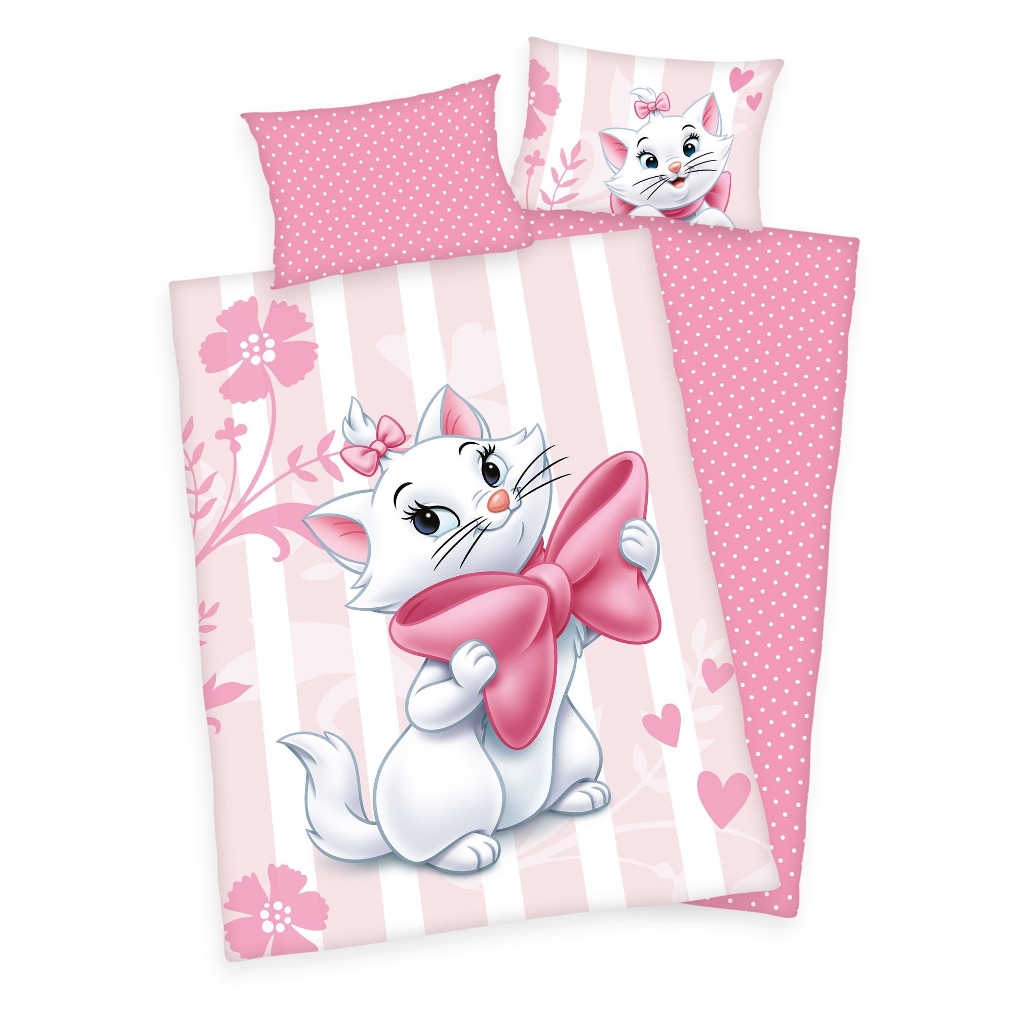Disney Babybettwäsche Disney Cat Marie Aristocats Baby Bettwäsche 40 x 60 c günstig online kaufen