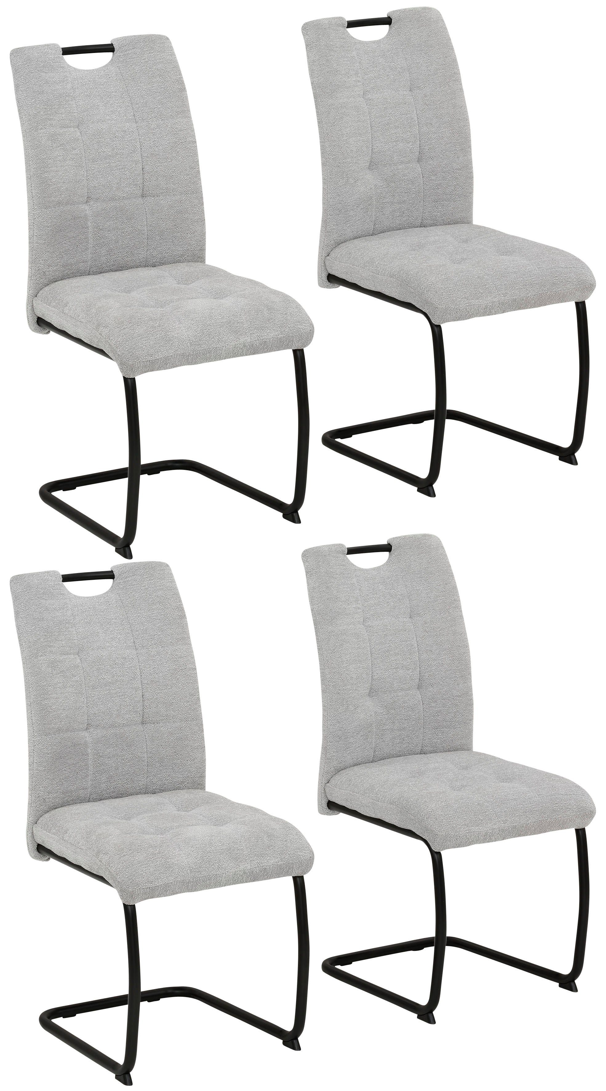 HELA Freischwinger LEONA Esszimmerstuhl (Set, 4 günstig online kaufen
