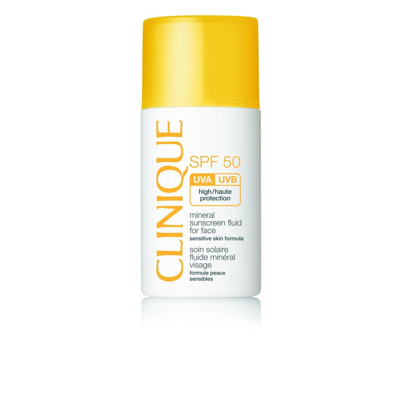 Sonnenschutzcreme Mineral Sunscreen Fluid for Face SPF 50