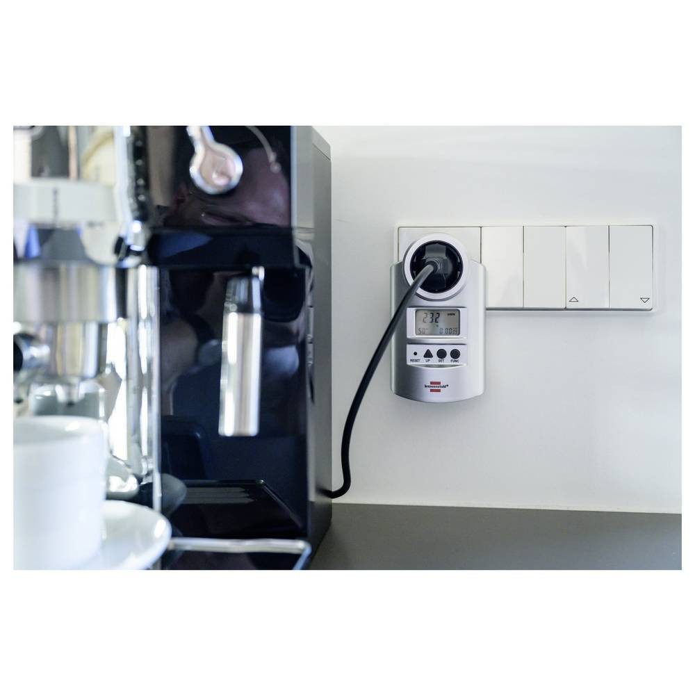 Brennenstuhl Energiekostenmessgerät Energiekostenmessgerät EM 231 E 1506600, Stromtarif einstellbar