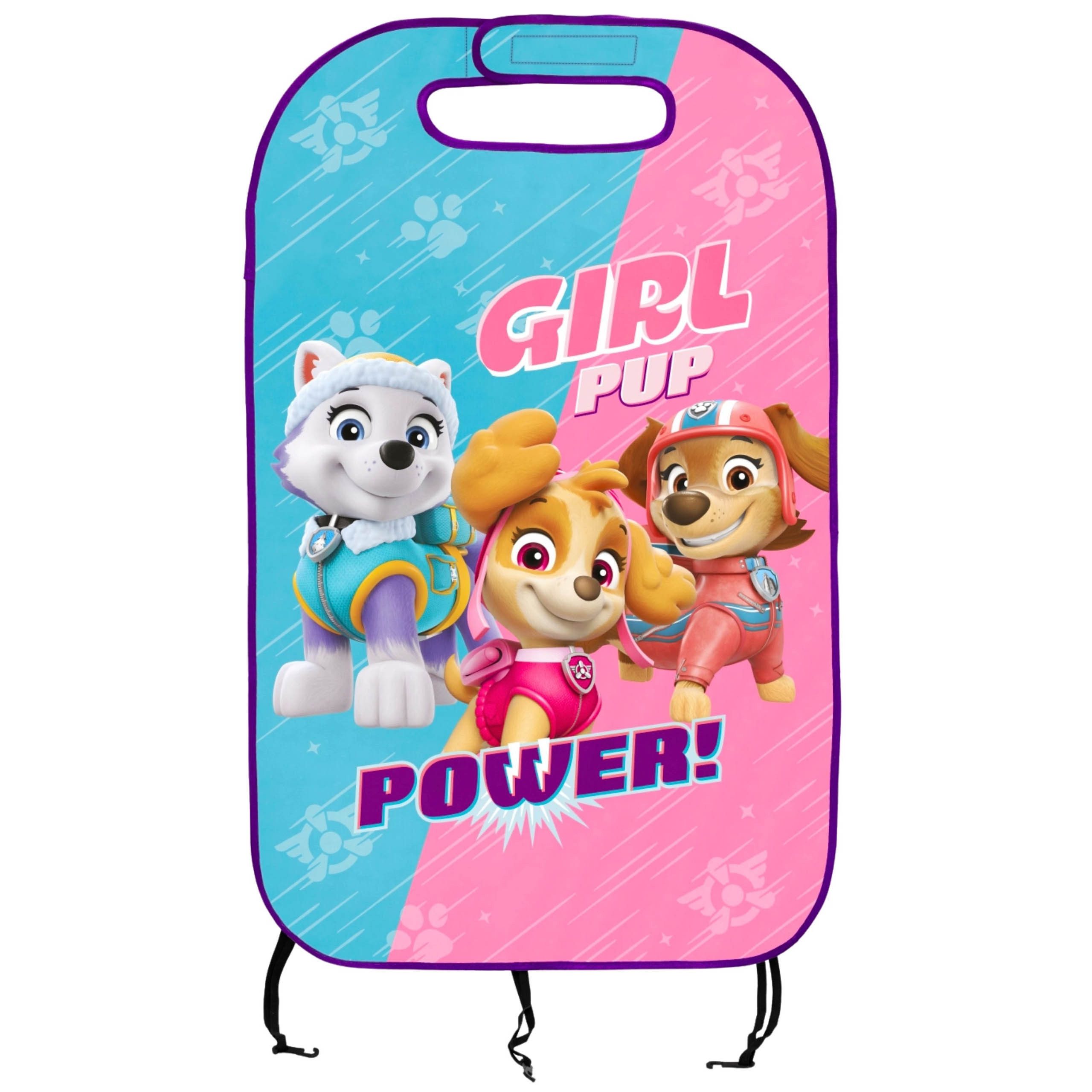 PAW PATROL Auto-Rückenlehnenschutz PAW PATROL Autositzbezug Mädchen, Schutzmatte Autositz 48x75 cm