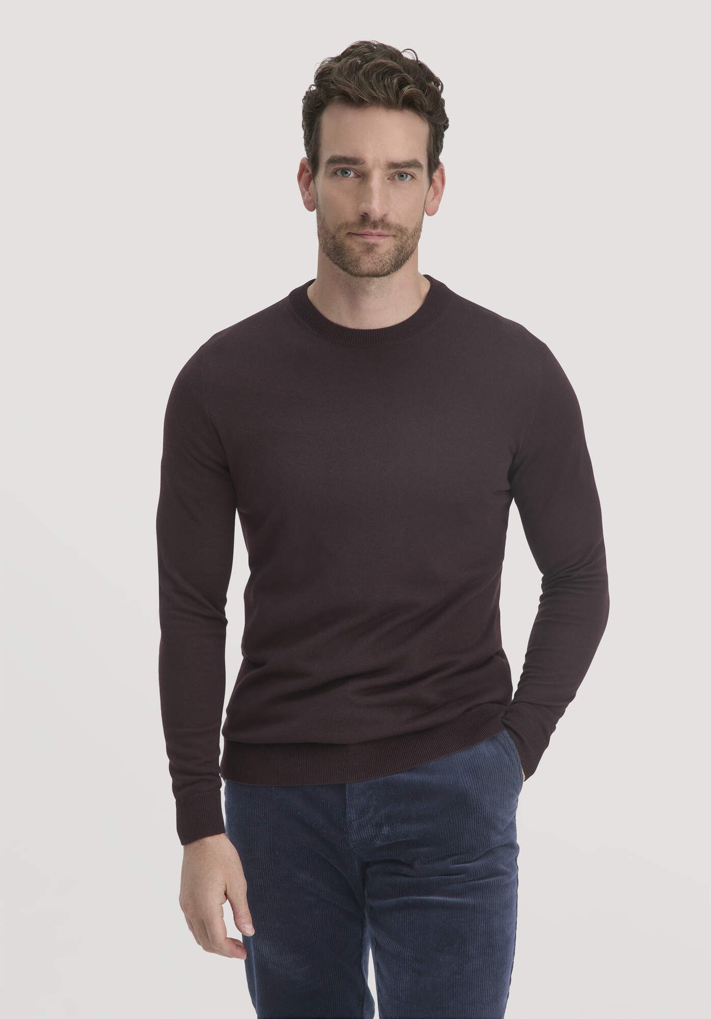 Hessnatur Strickpullover Regular aus reiner Bio-Merinowolle (1-tlg) günstig online kaufen