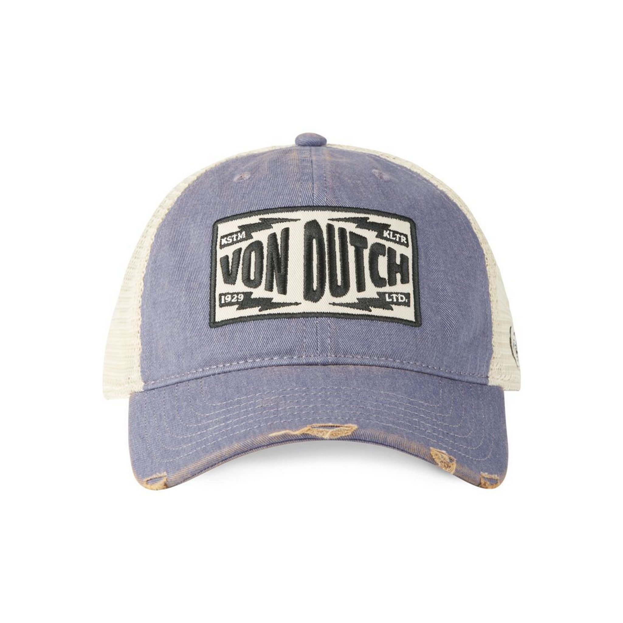 Von Dutch Trucker Cap Von Dutch Originals Trucker Cap - PATCHES Baseball MAC KLTR (Basecap, Basecap, Meshcap, Trucker Kappe) Used-Look