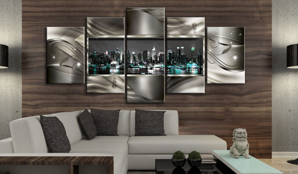 Artgeist Wandbild Night in New York günstig online kaufen