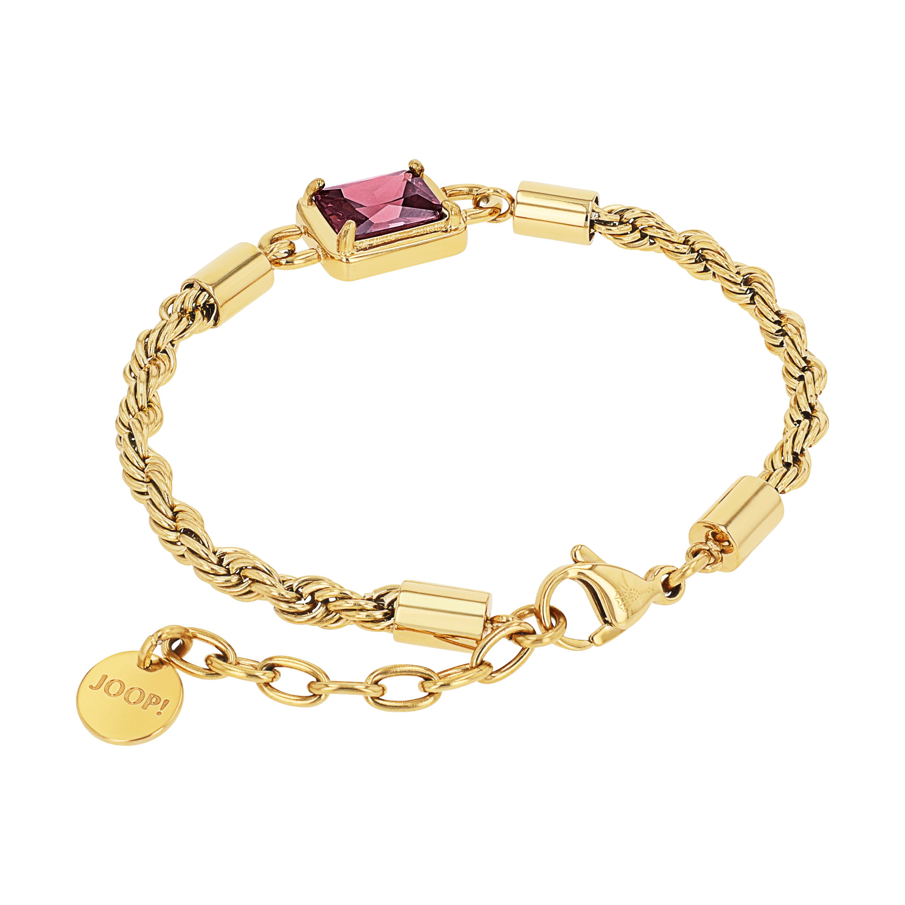 JOOP! Edelstahlarmband Joop! Damen Armband 2040533 Edelstahl, Gold plattier günstig online kaufen
