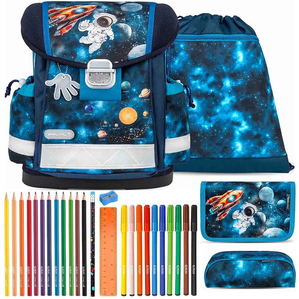 Schulranzen Set Classy 10-teilig 2025 Jungen Infinity Space