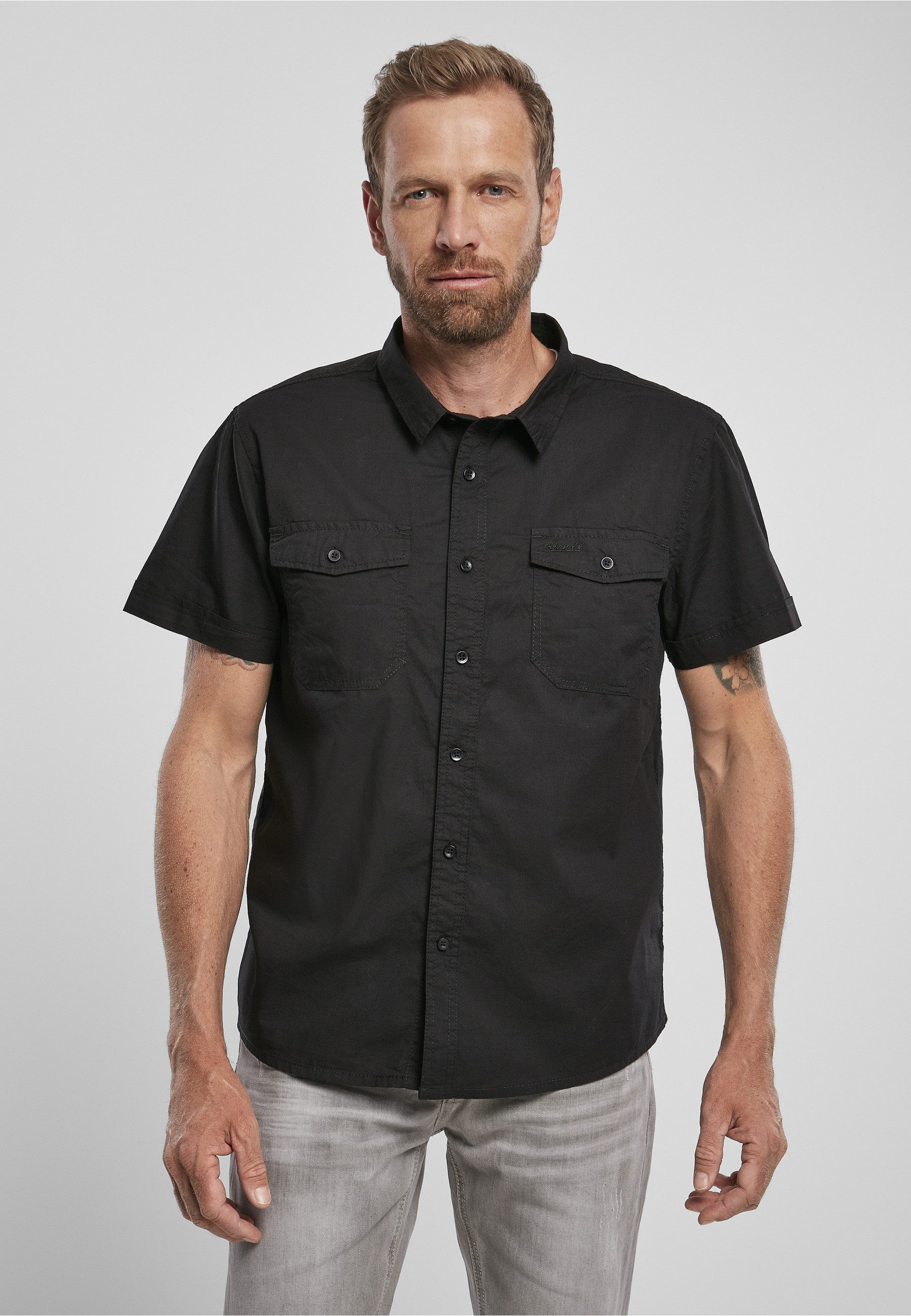Brandit Kurzarmshirt Brandit Herren Roadstar Shirt (1-tlg)