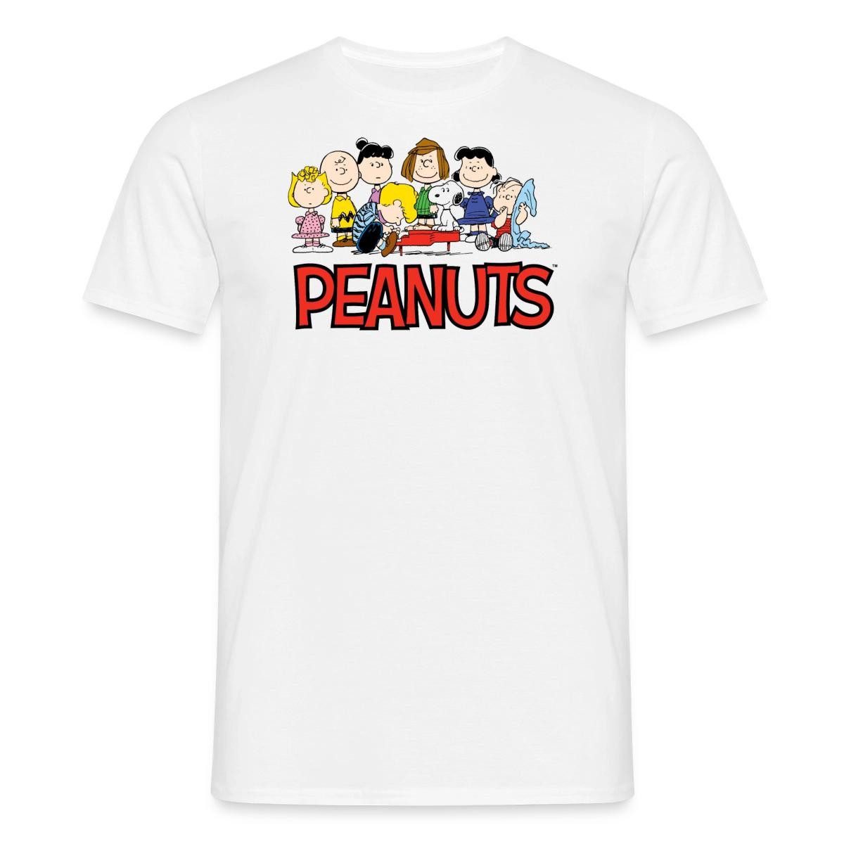 Spreadshirt T-Shirt Peanuts Snoppy Und Friends Männer T-Shirt (1-tlg)