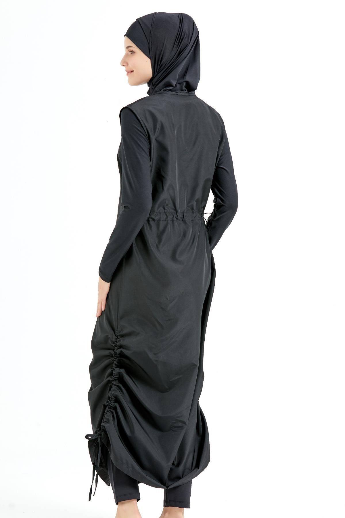 C&CITY Badeanzug Vollständige Abdeckung 5-teiliges Badeanzug-Set