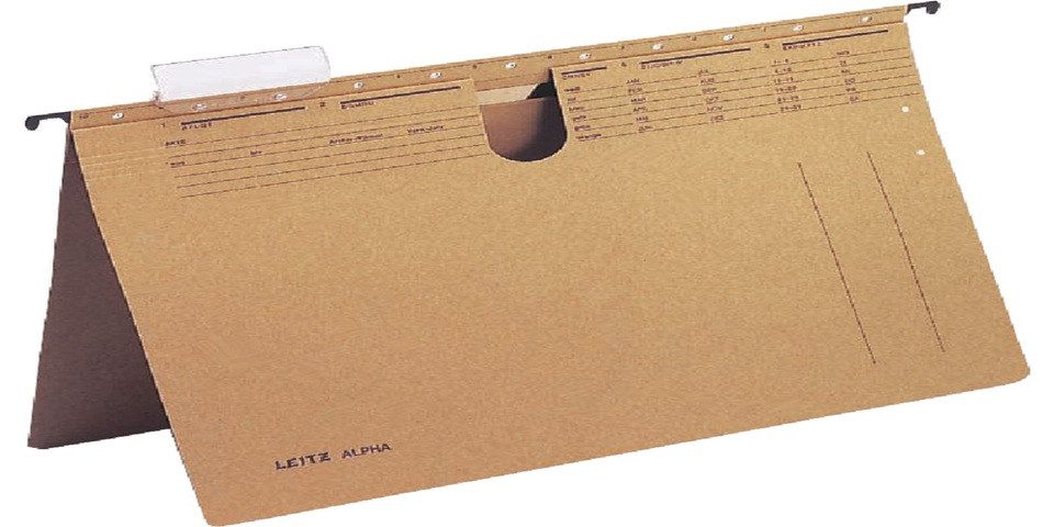 LEITZ Hefter LEITZ Hängehefter Alpha 1914, Rechtsheftung, ohne Tasche