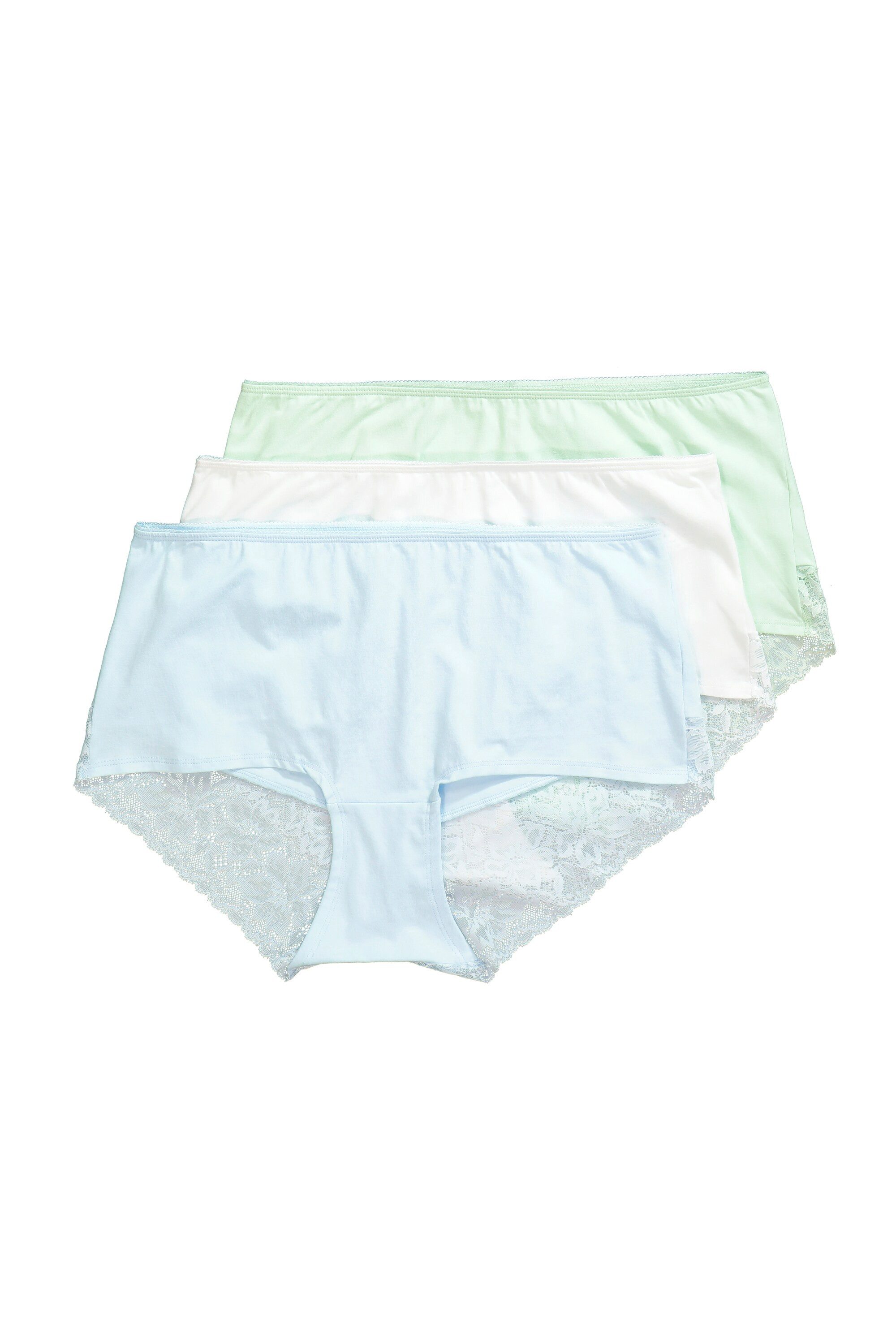 Ulla Popken Hipster Hipster 3er-Pack Spitze