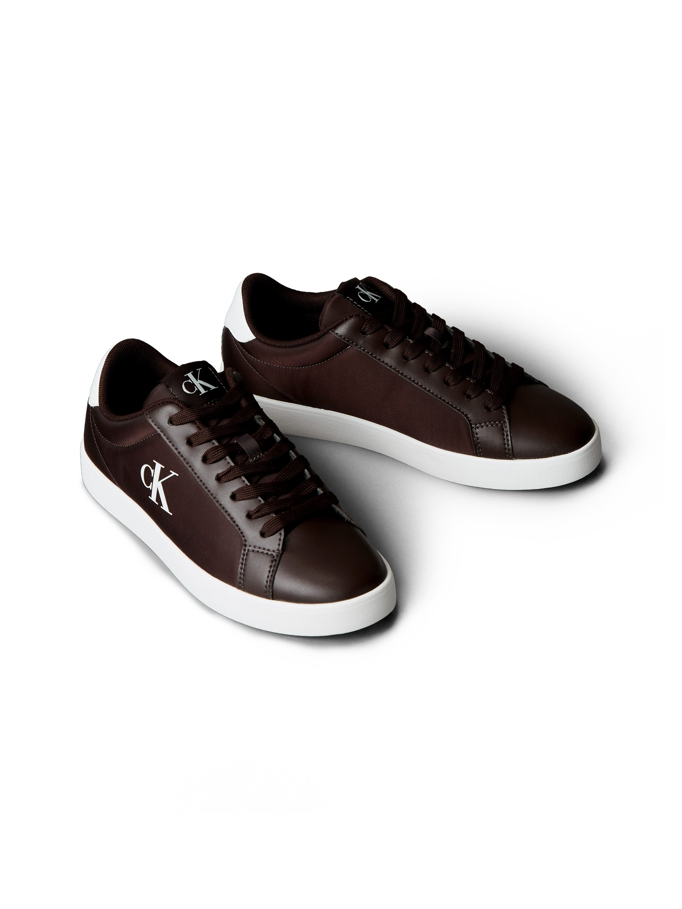 Calvin Klein Jeans CUPSOLE LACE UP PU MG Кроссовки Schnürschuh, Halbschuh, Freizeitsneaker, Casual-Schnürer mit CK-Logo